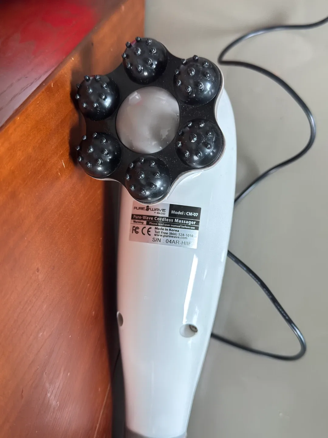 Pure-Wave CM-07 Cordless Massager thumbnail