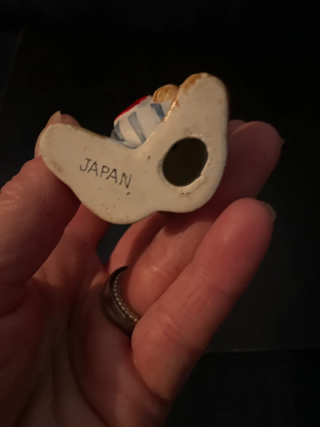 Vintage Japan Ceramic Rabbit Figurine image indicator(4)