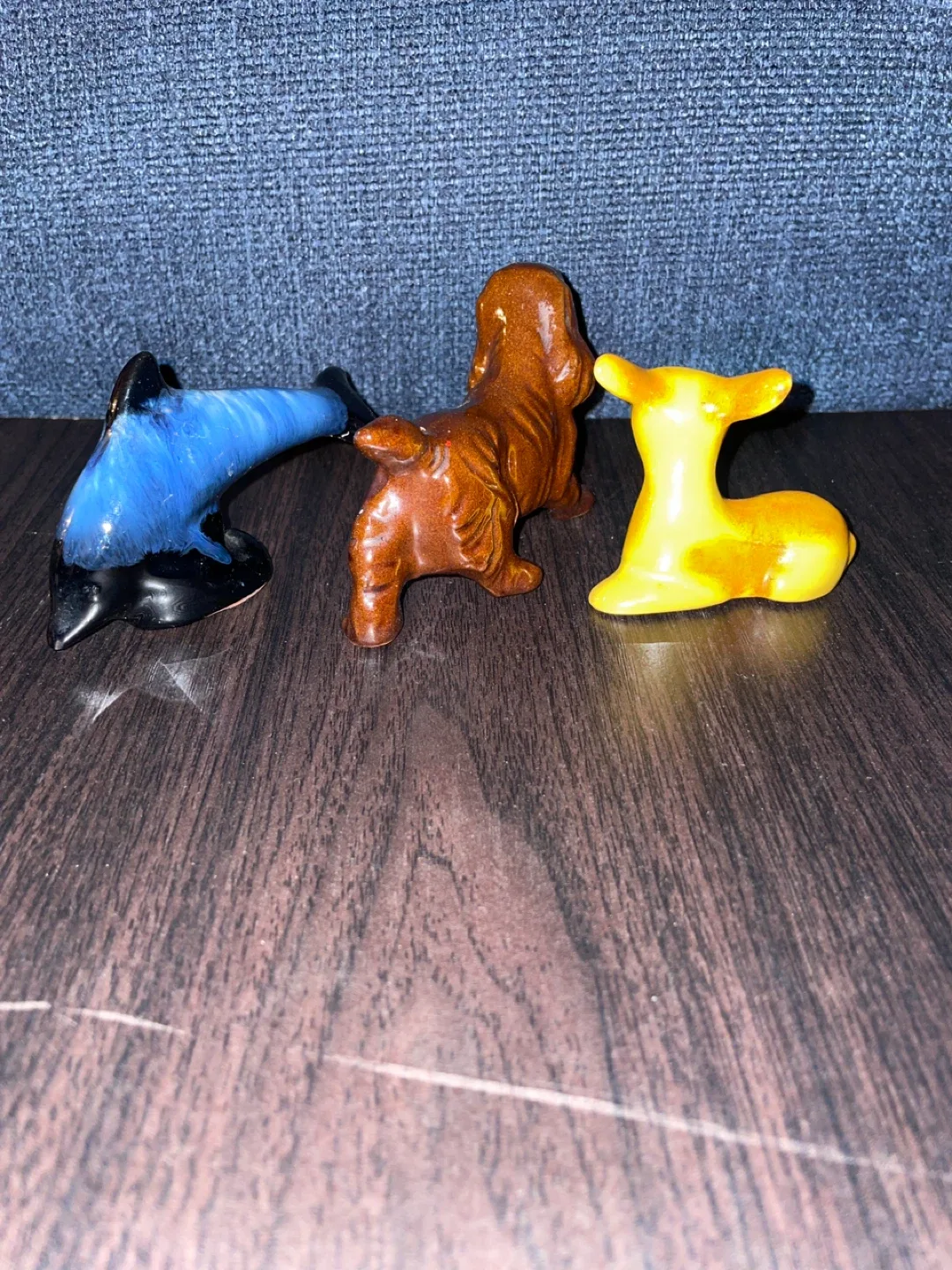 Ceramic Animal Figurines - Deer, Dog, Dolphin image indicator(5)