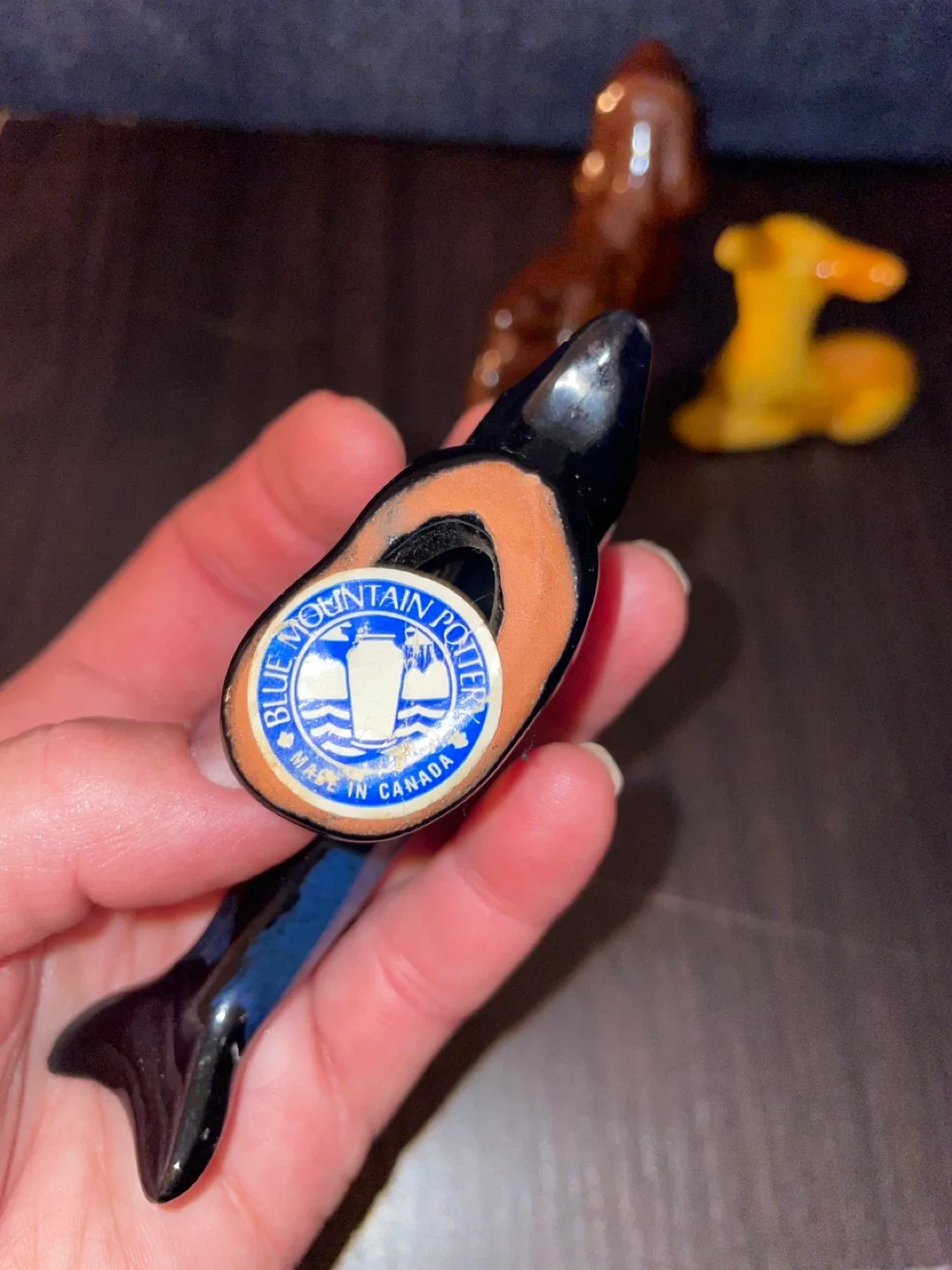 Ceramic Animal Figurines - Deer, Dog, Dolphin image indicator(7)