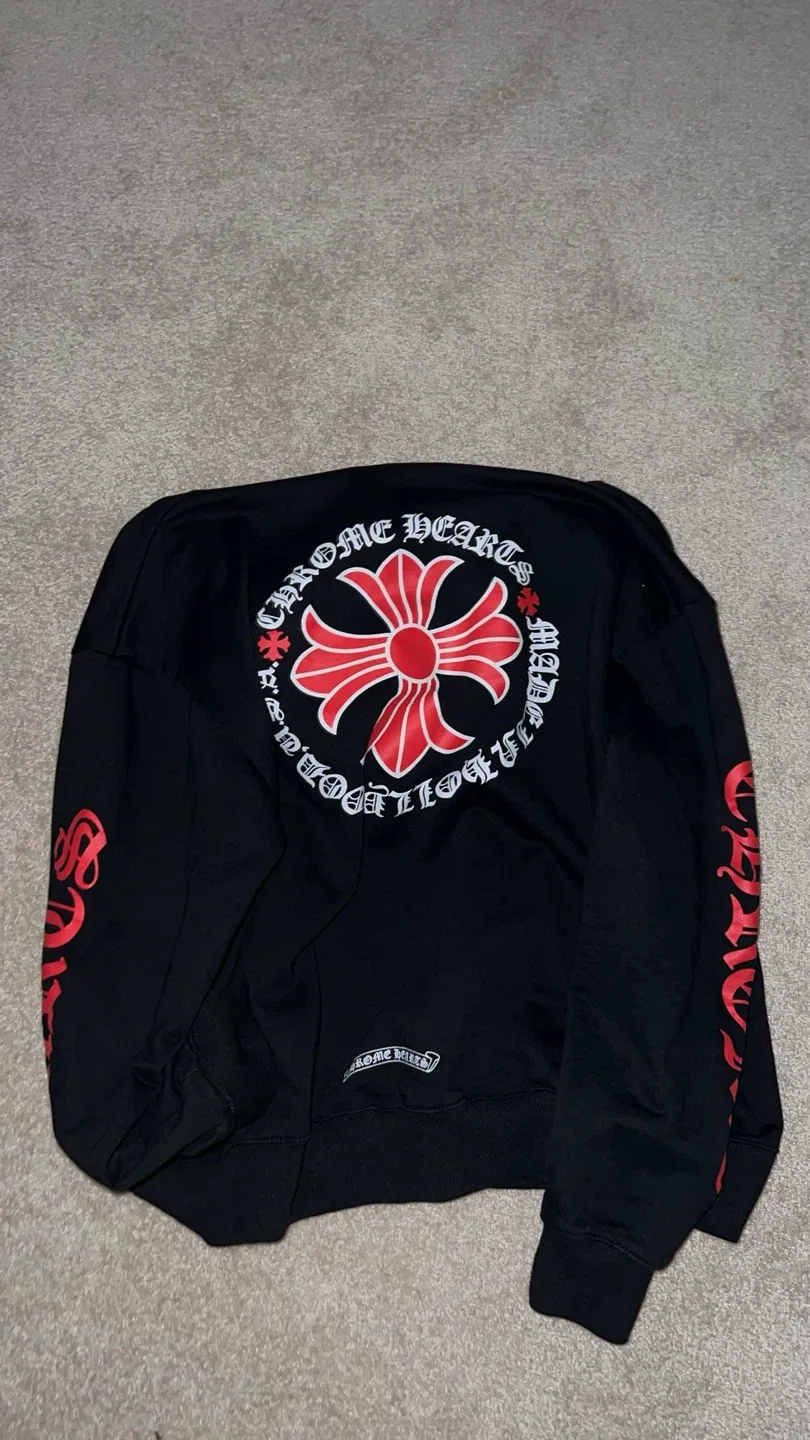 Chrome Hearts Black Hoodie image indicator(4)
