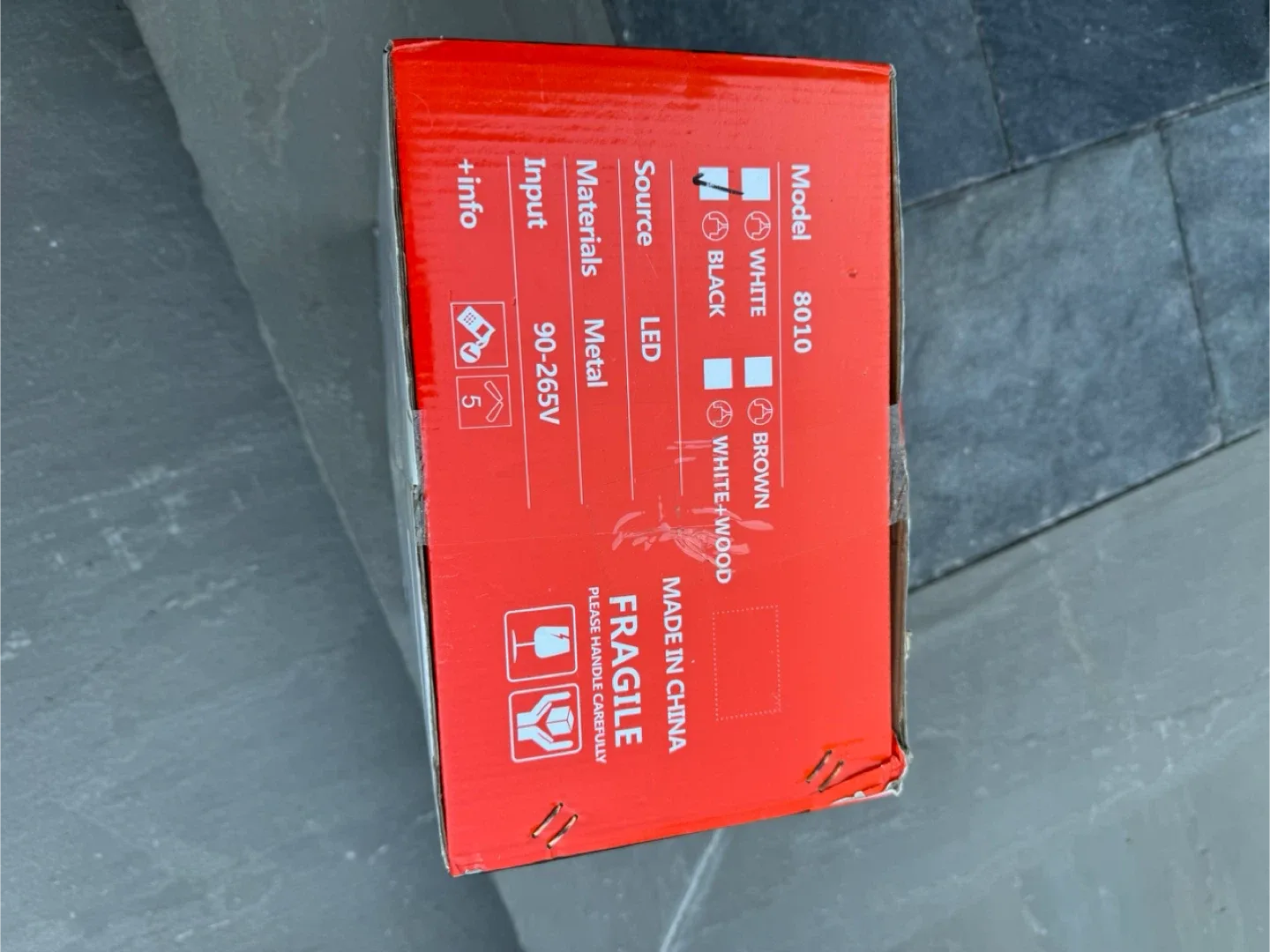 Ceiling Fan with Light, Model 8010 image indicator(2)