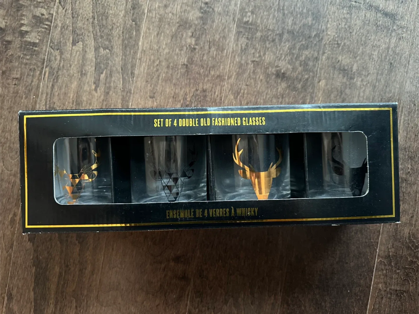 🆕 Set of 4 Double Old Fashioned Glasses thumbnail