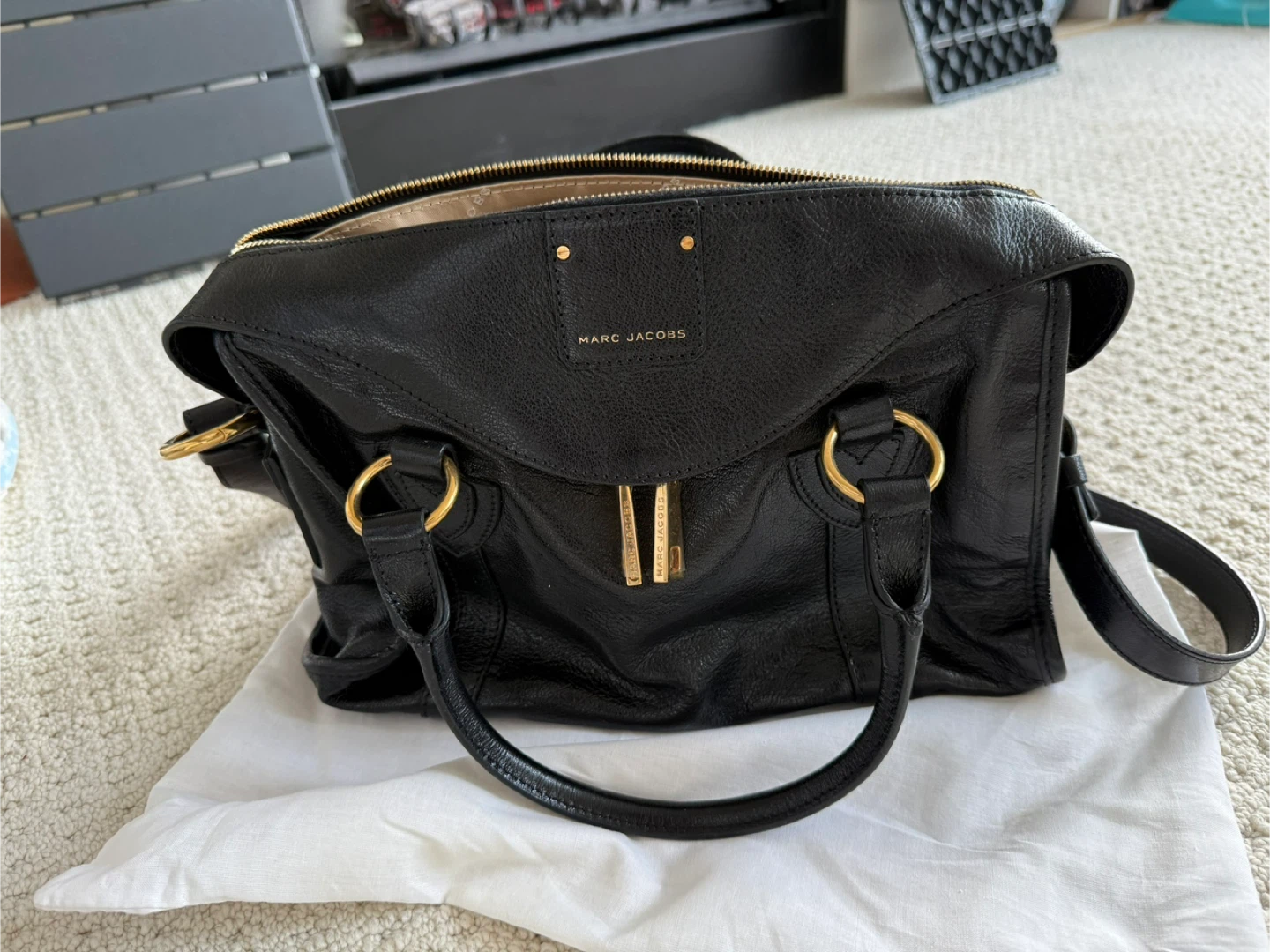 Marc Jacobs Wellington Fulton Bag (Black)