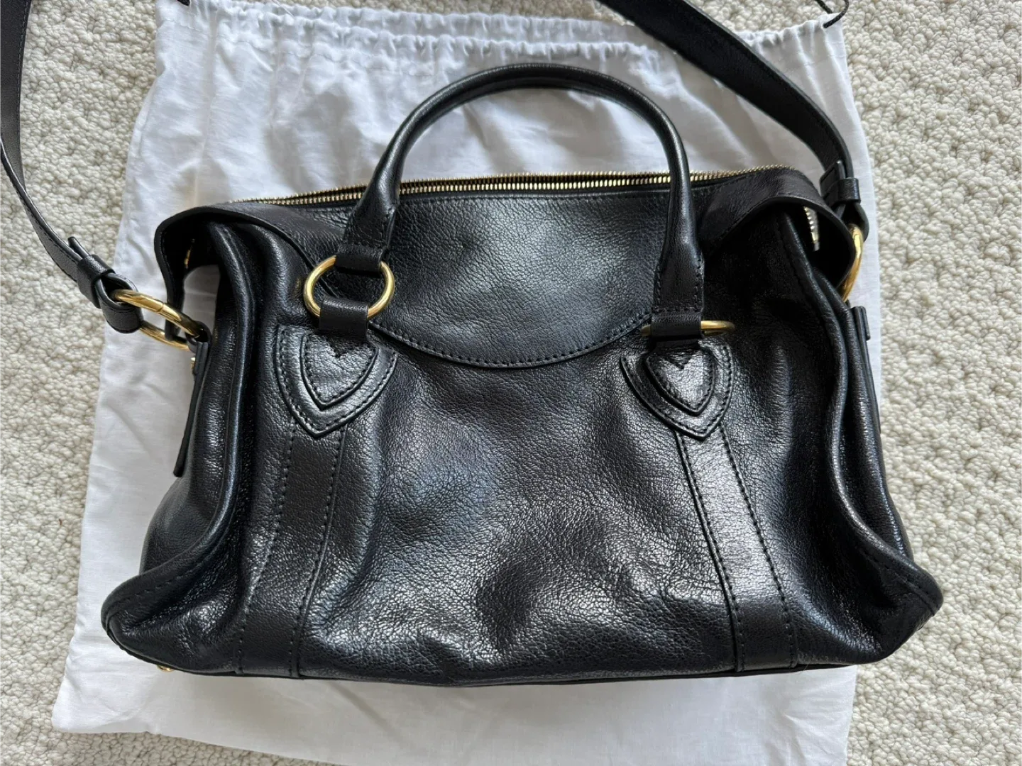Marc Jacobs Wellington Fulton Bag (Black) image indicator(5)