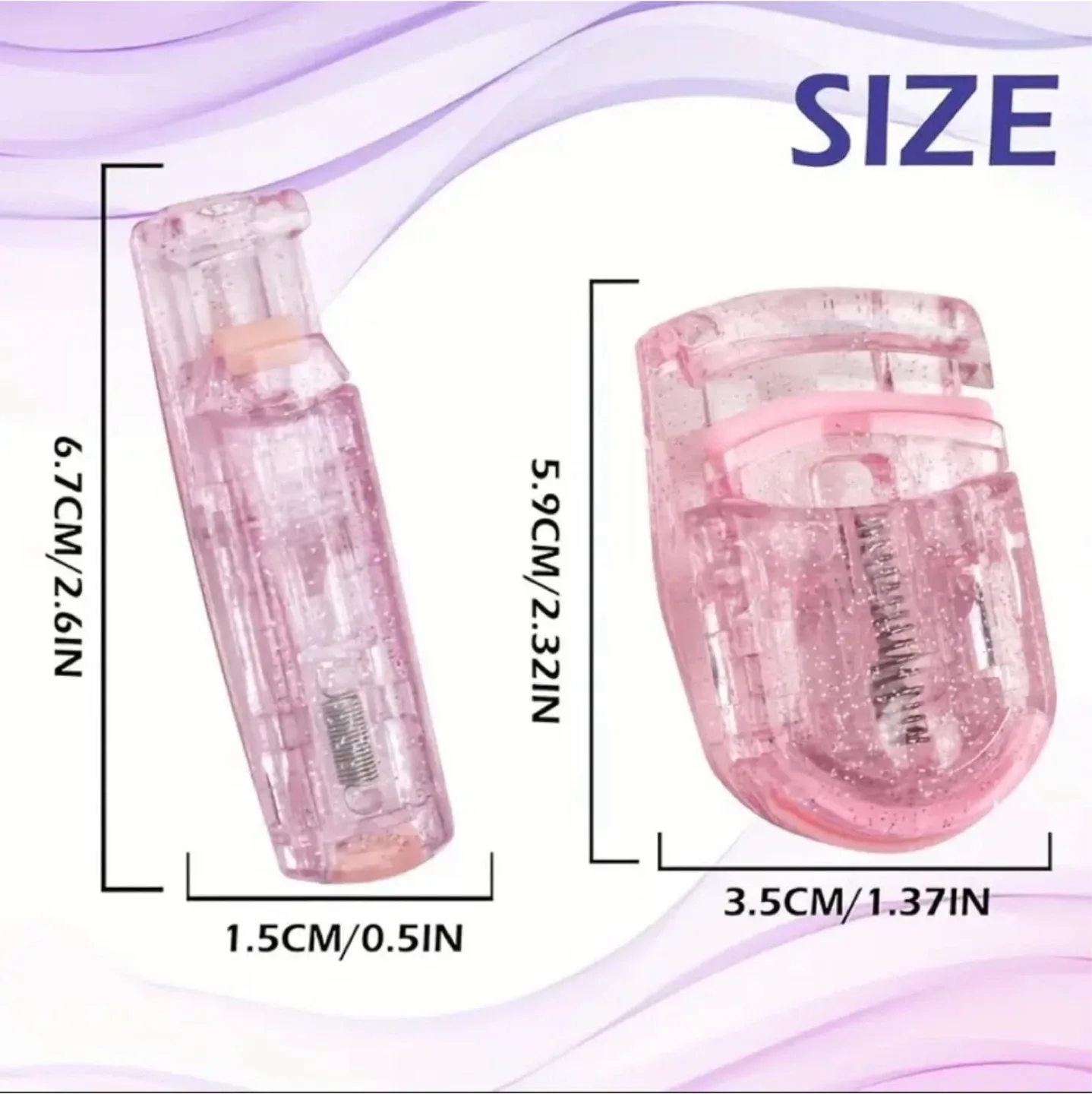 2 pink brand new eyelash curler thumbnail