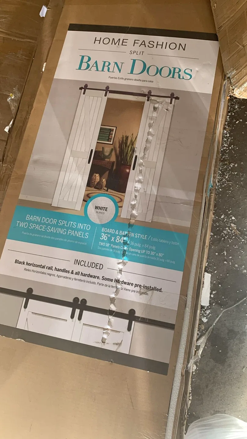 Win Stellar Barn Door with Installation Hardware Kit image indicator(9)