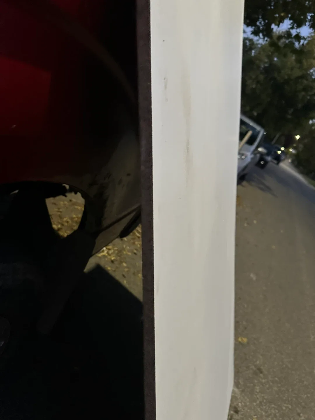 White 5/8" x 49" x 97" Panel image indicator(4)