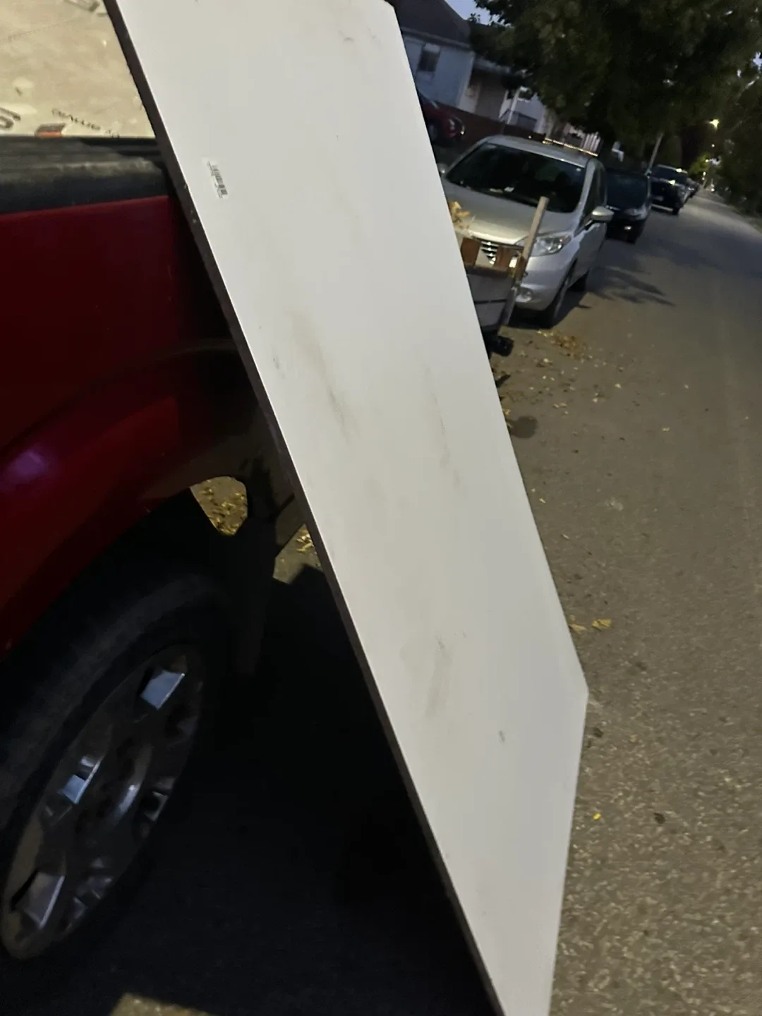 White 5/8" x 49" x 97" Panel image indicator(2)