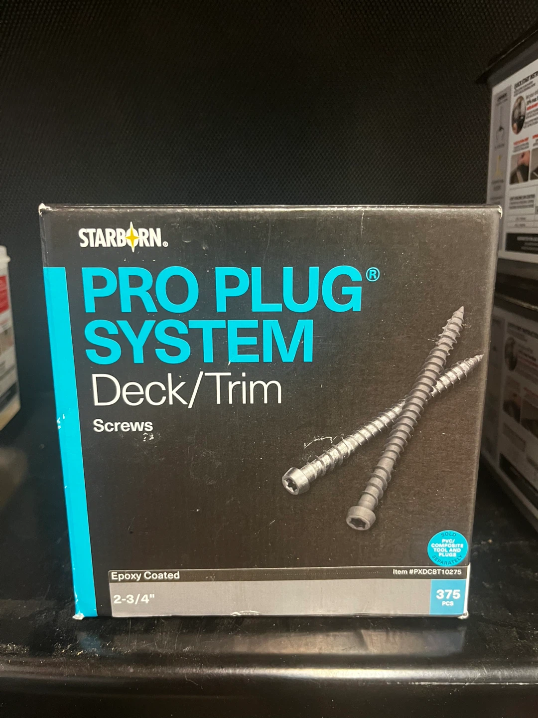 🏆 Starborn Pro Plug System Deck/Trim Screws 2-3/4"