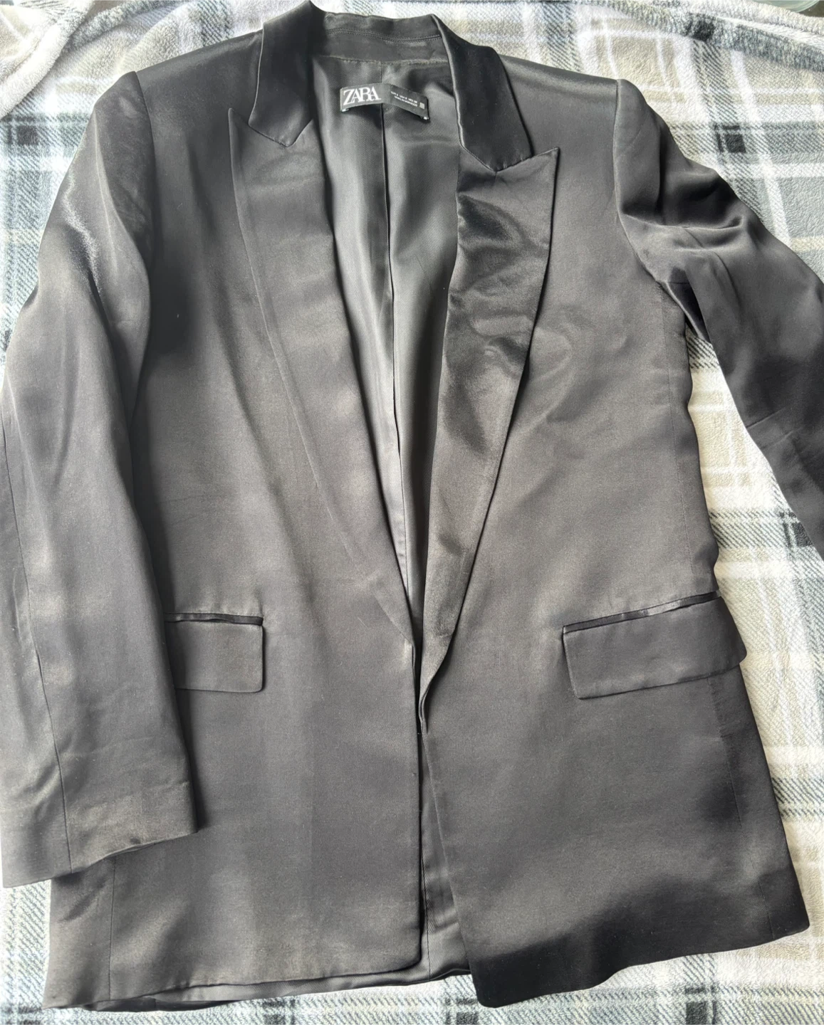 Zara Black Blazer - Size S