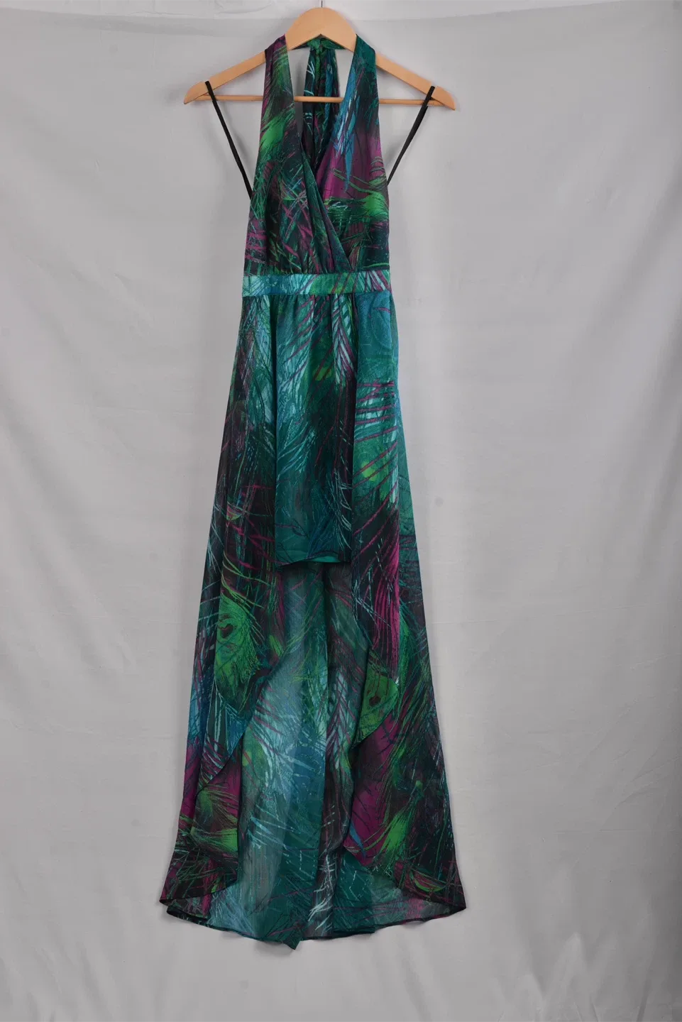 Bebe Halter Maxi Dress image indicator(3)