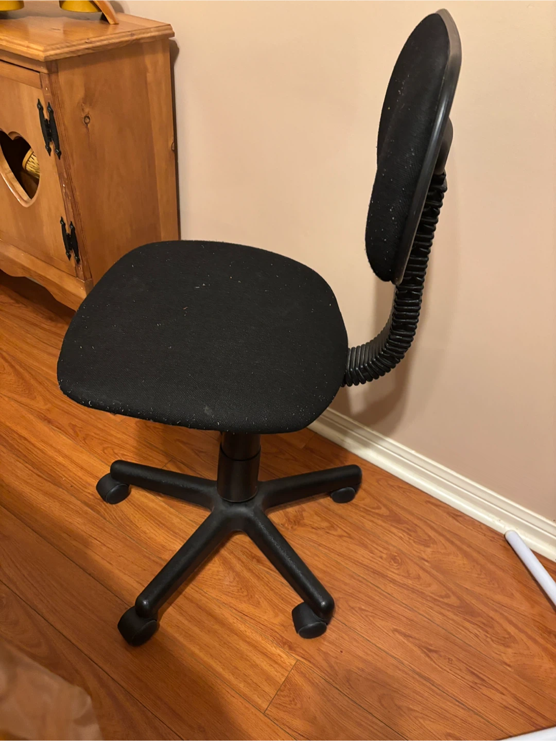 Black Office Chairs with height hydraulic (2 available)
