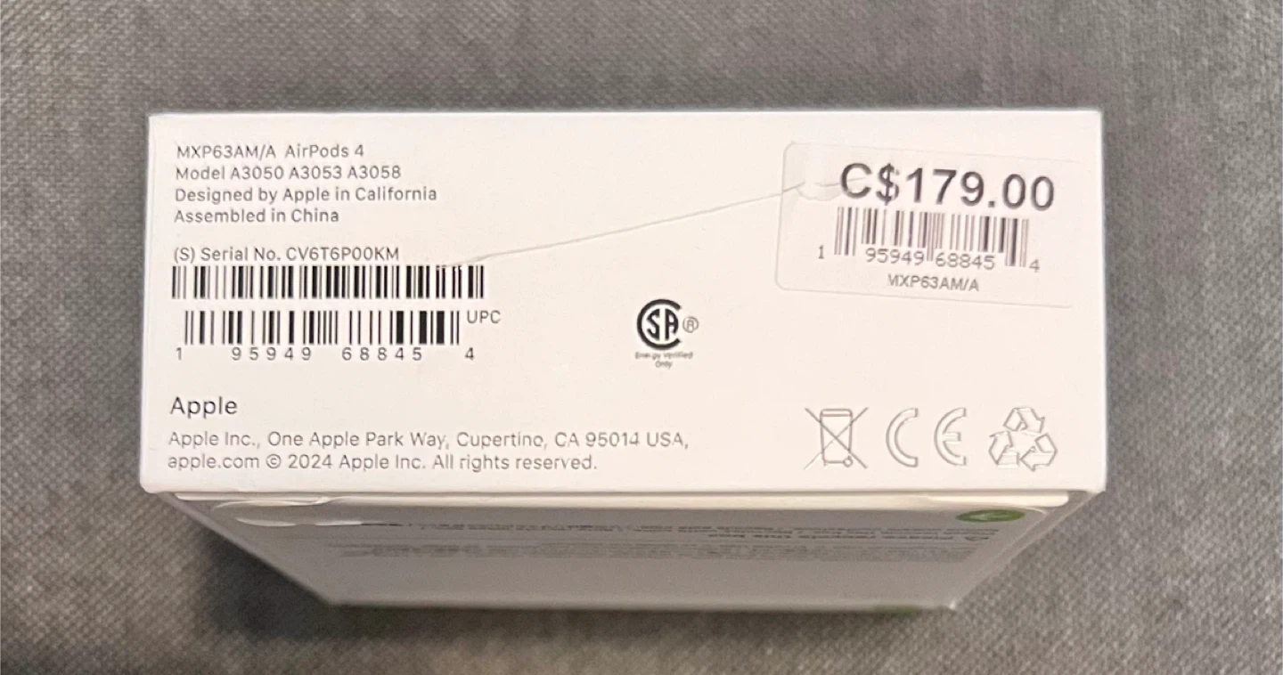 New Apple AirPods 4 - photo 3