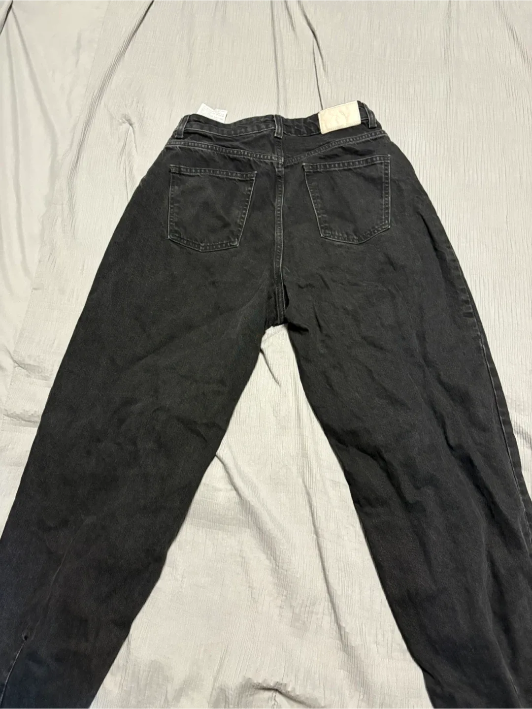 Zara Denim Jeans - Size 6 - Black image indicator(4)