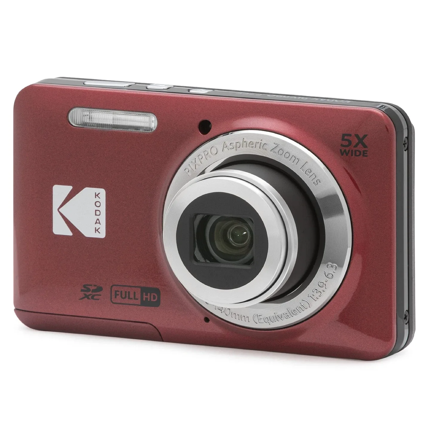 KODAK PIXPRO Friendly Zoom FZ55-RD 16MP Digital Camera thumbnail