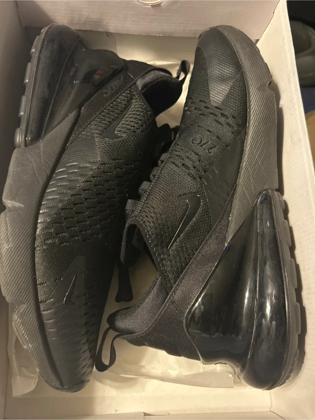 Nike Air Max 270 Black Sneakers image indicator(3)