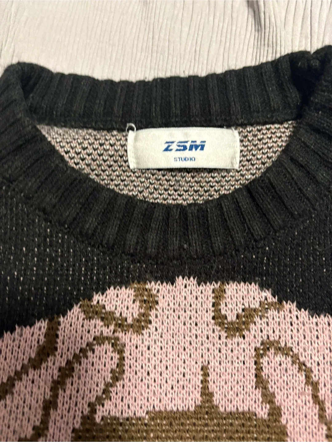 ZSM Studio Graphic Print Knit Sweater image indicator(2)