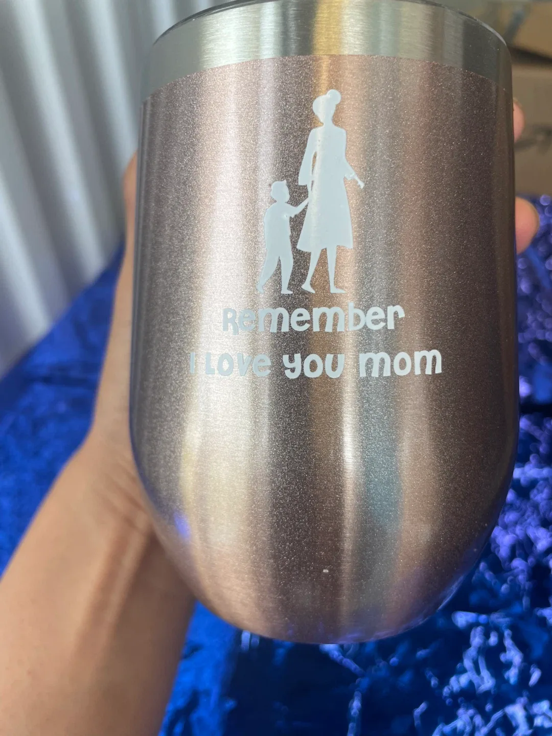 Remember I Love You Mom Tumbler thumbnail