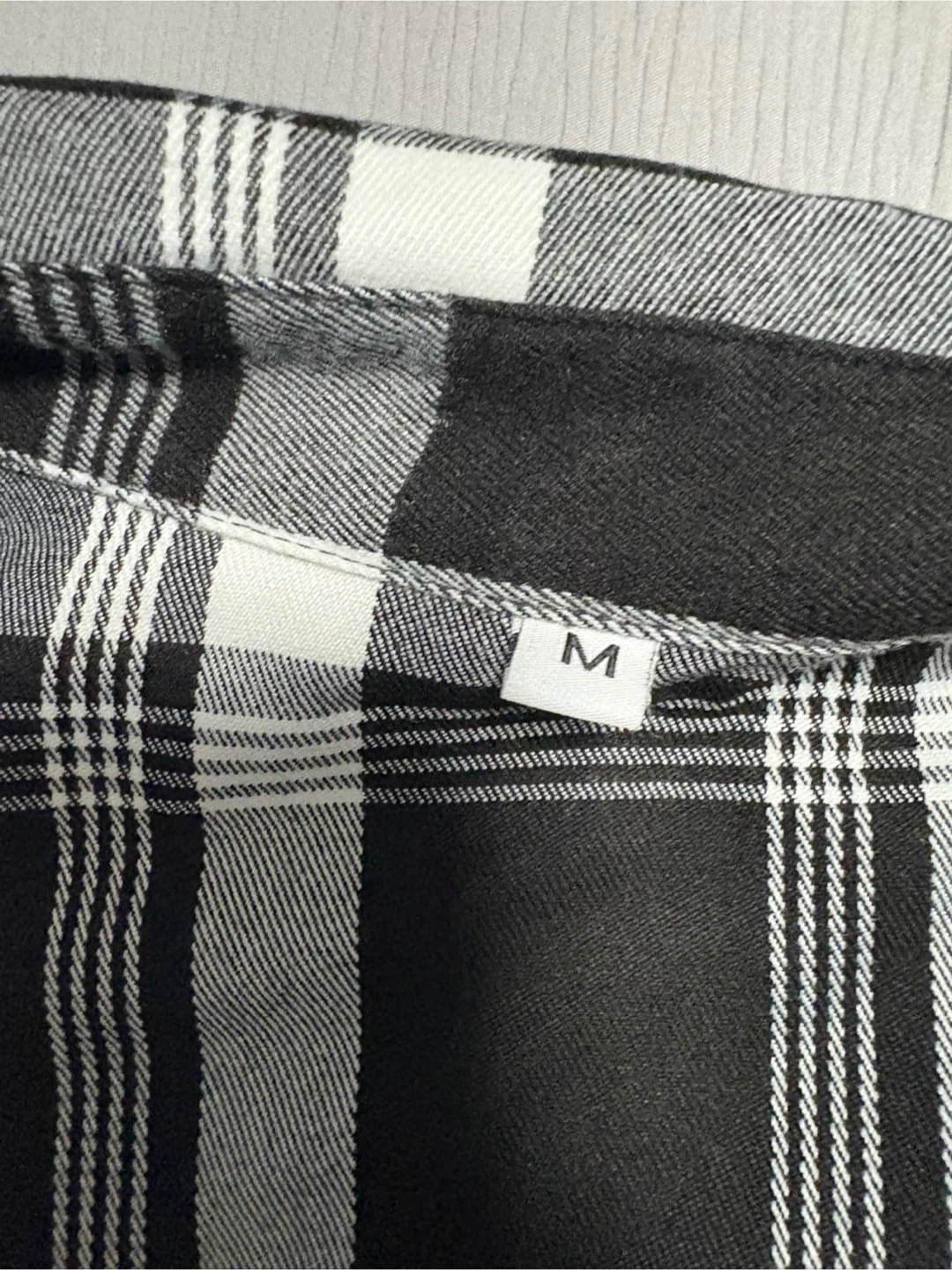 Plaid Flannel Shirt - Size M - photo 2