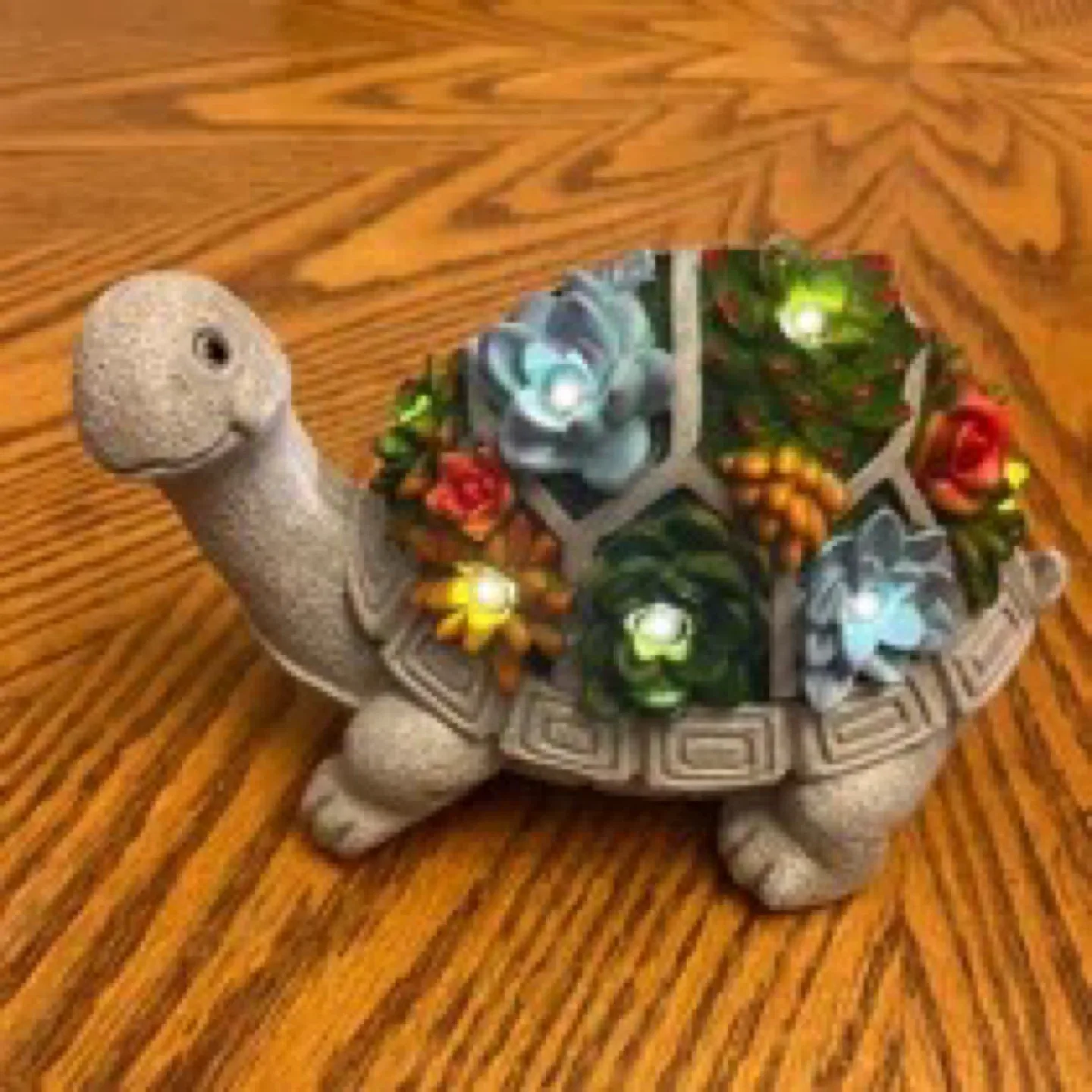 Solar Garden Turtle Statue - New in Box! image indicator(5)