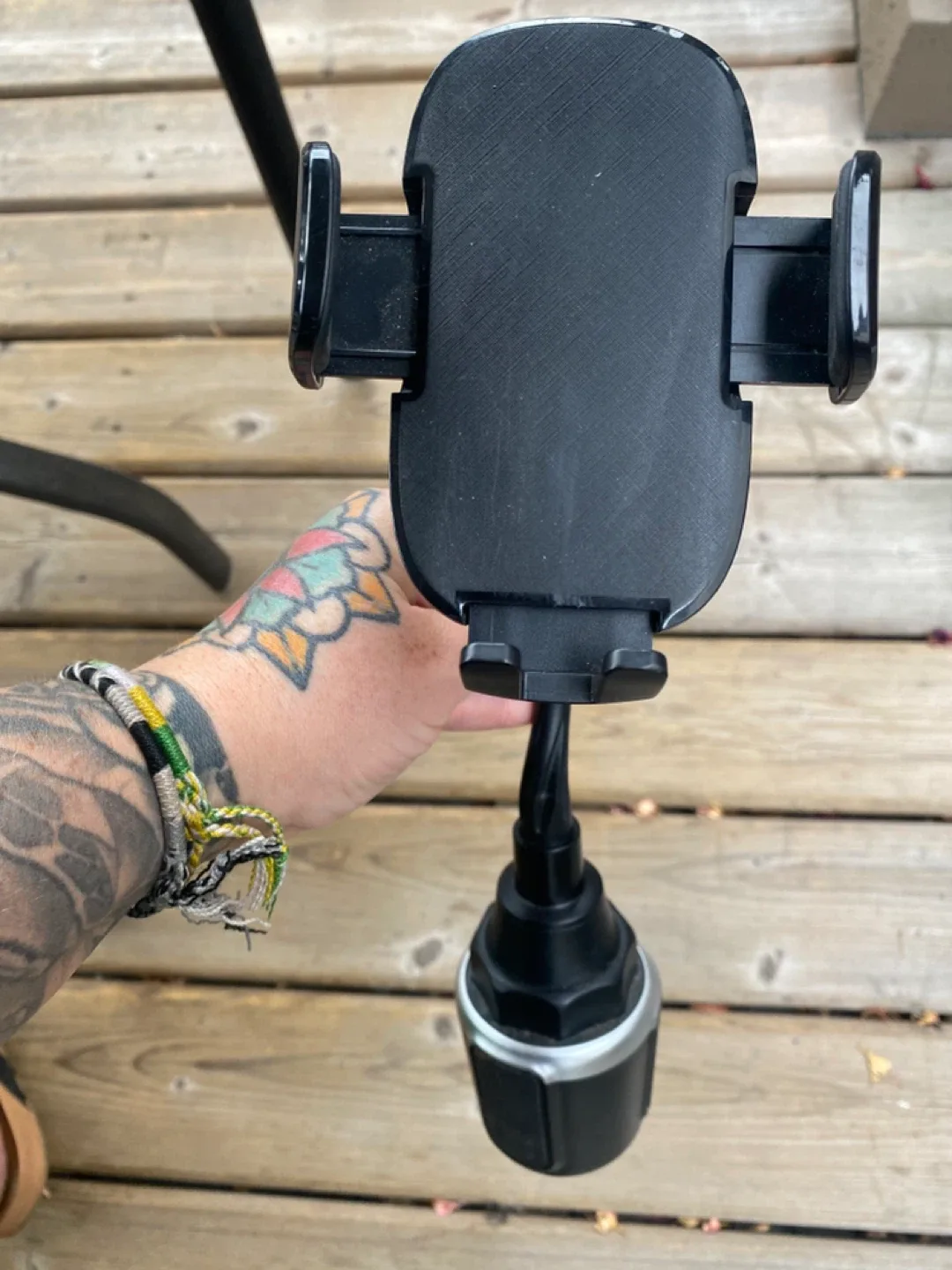 Car Cup Holder Phone Mount - Black image indicator(2)