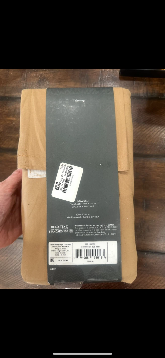 Threshold King Ultra Flat Sheet  - New - photo 2