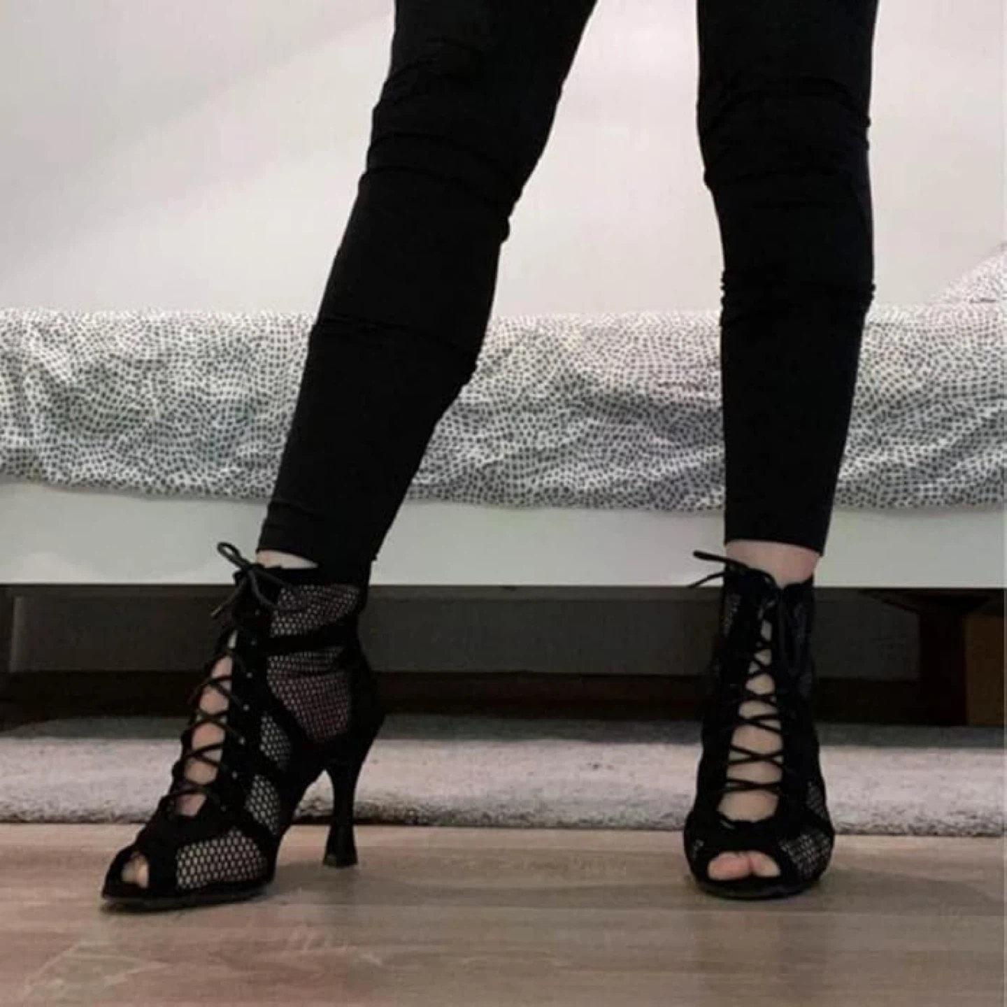 Dance Shoes Black Ankle Boots - photo 3