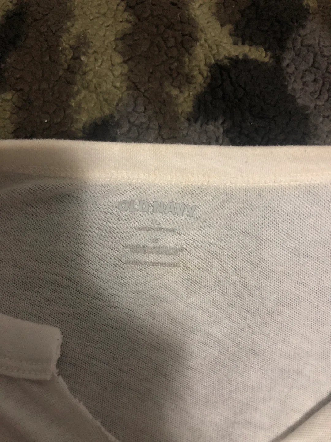 Old Navy Santa's Favorite White Tee - XL image indicator(2)