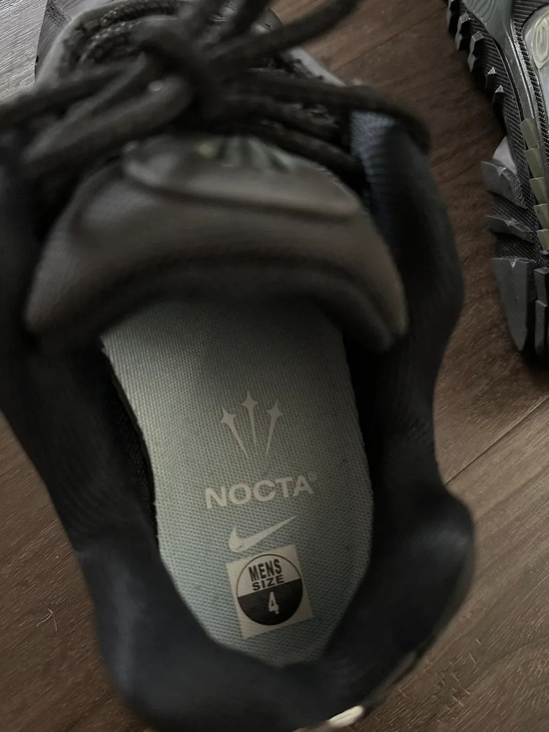 Nike x NOCTA Hot Step Air Terra Black - Size 4 image indicator(5)