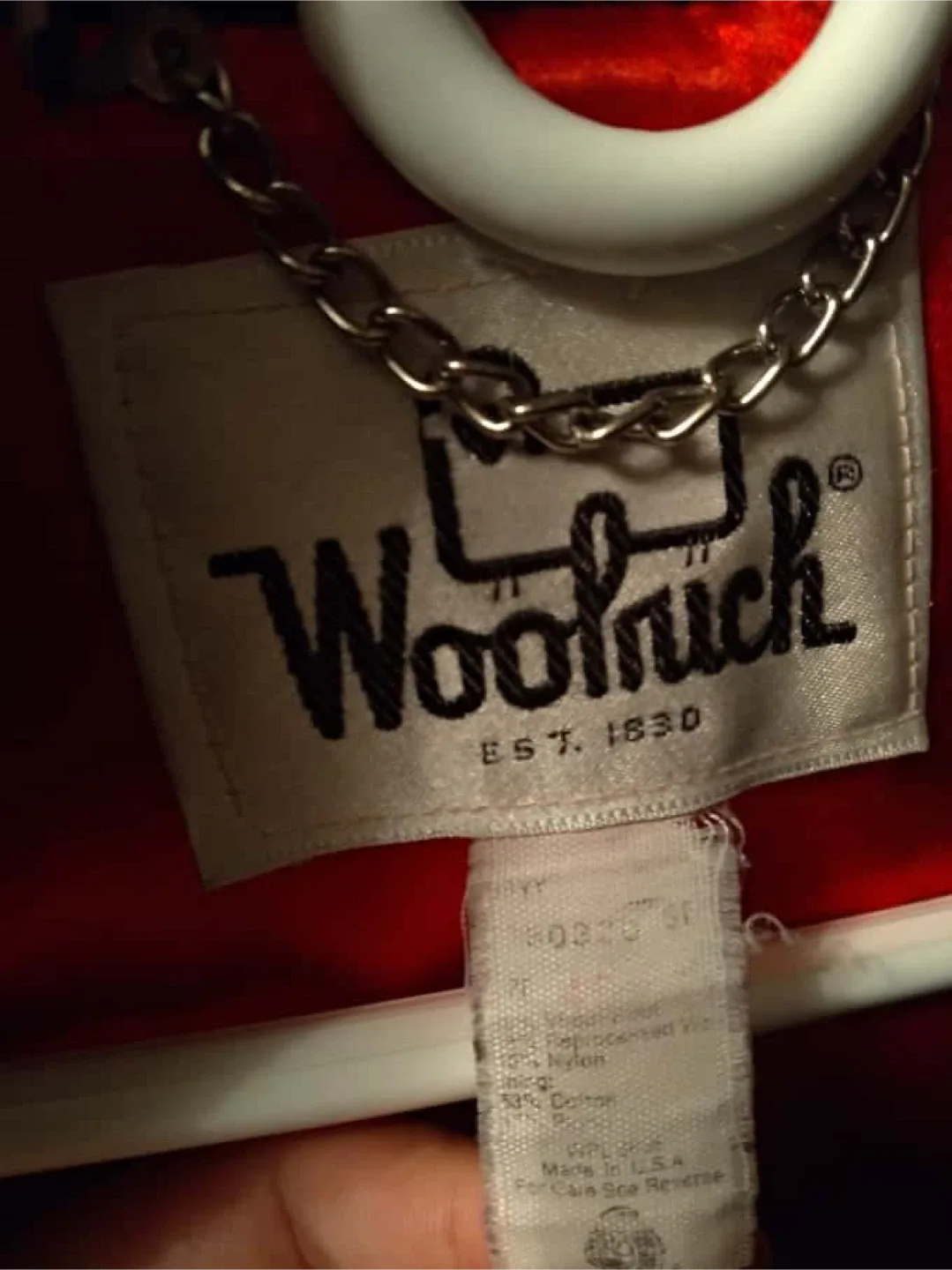 Vintage Men’s Woolrich Black Pea Coat image indicator(5)