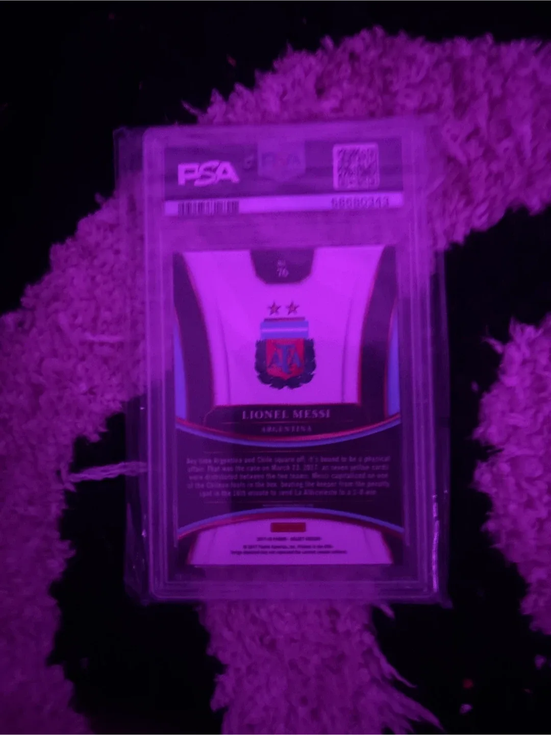 2017 Panini Select Lionel Messi PSA 9 image indicator(2)