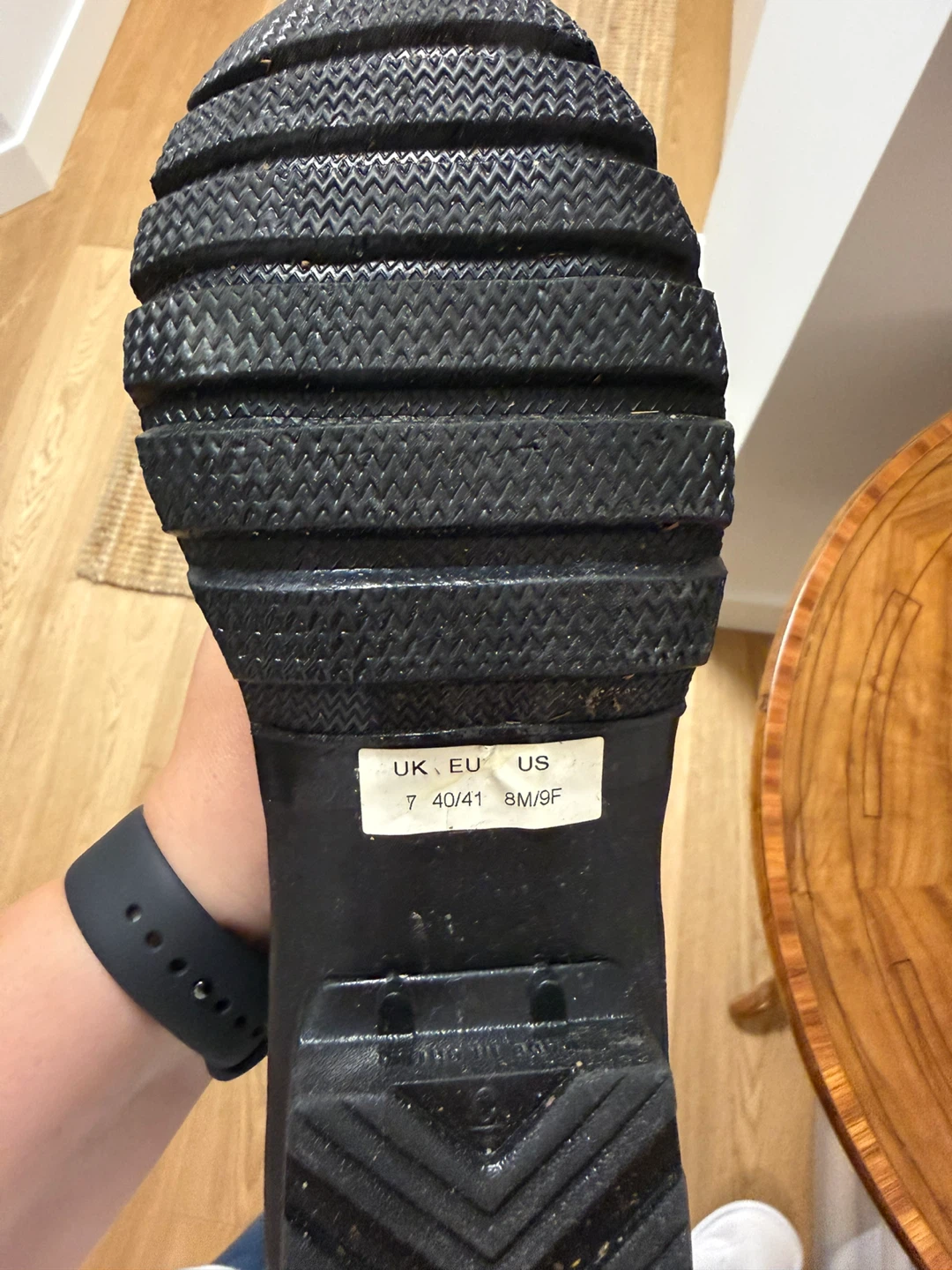 Hunter Rain Boots - Size 9 (Black) - photo 2