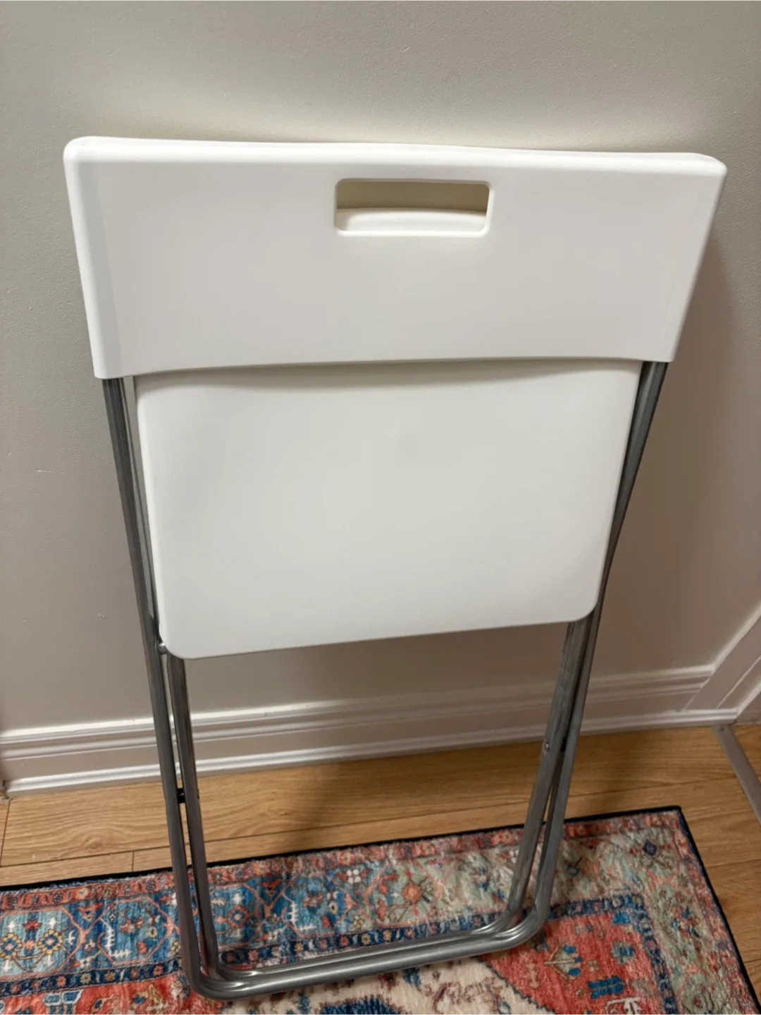 IKEA Gunde Folding Chair - White thumbnail