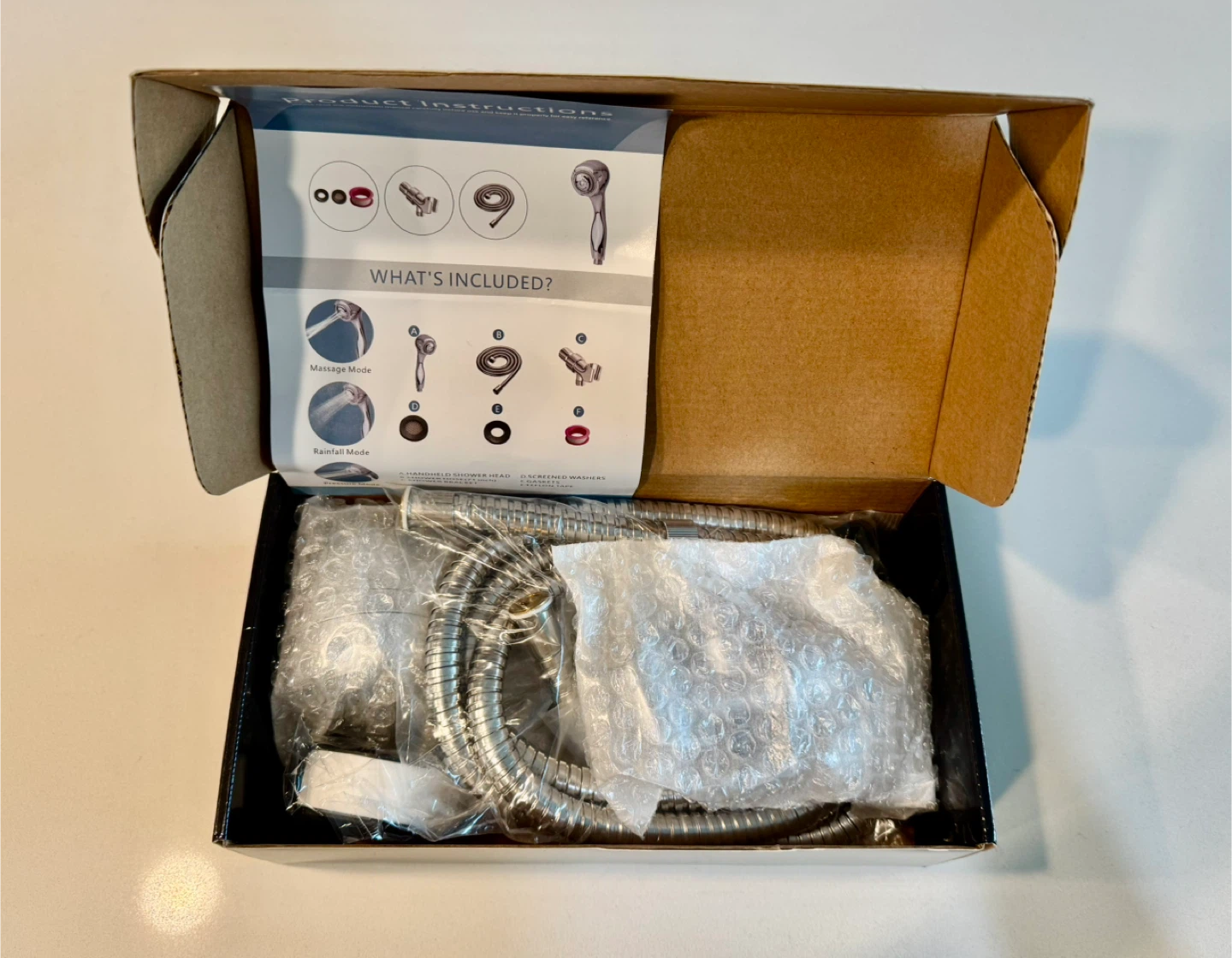 🚿 ZS-MICTEK Shower Head Combo - New in Box 🚿 - photo 5