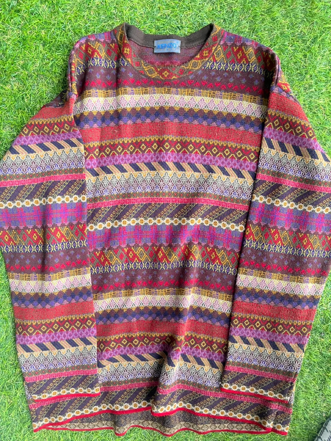 Kenzo Homme Vintage Sweater - Size M thumbnail