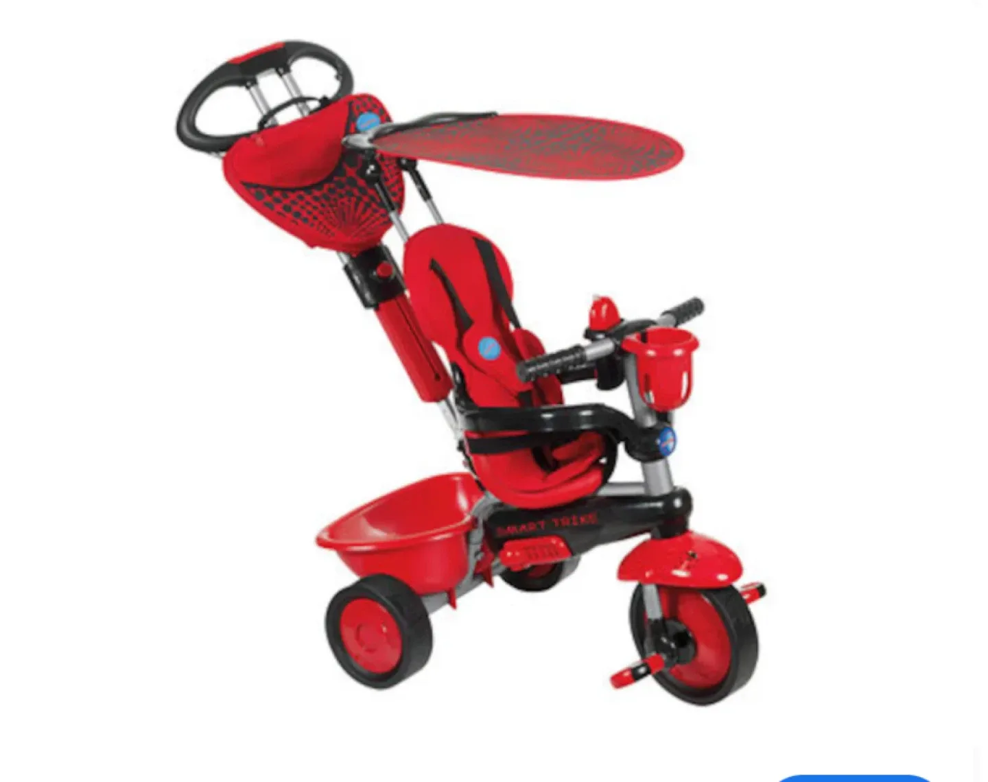 Smart Trike Red 4-in-1 Toddler Tricycle thumbnail