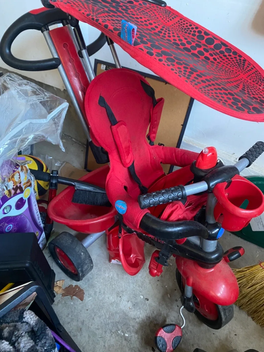 Smart Trike Red 4-in-1 Toddler Tricycle image indicator(2)