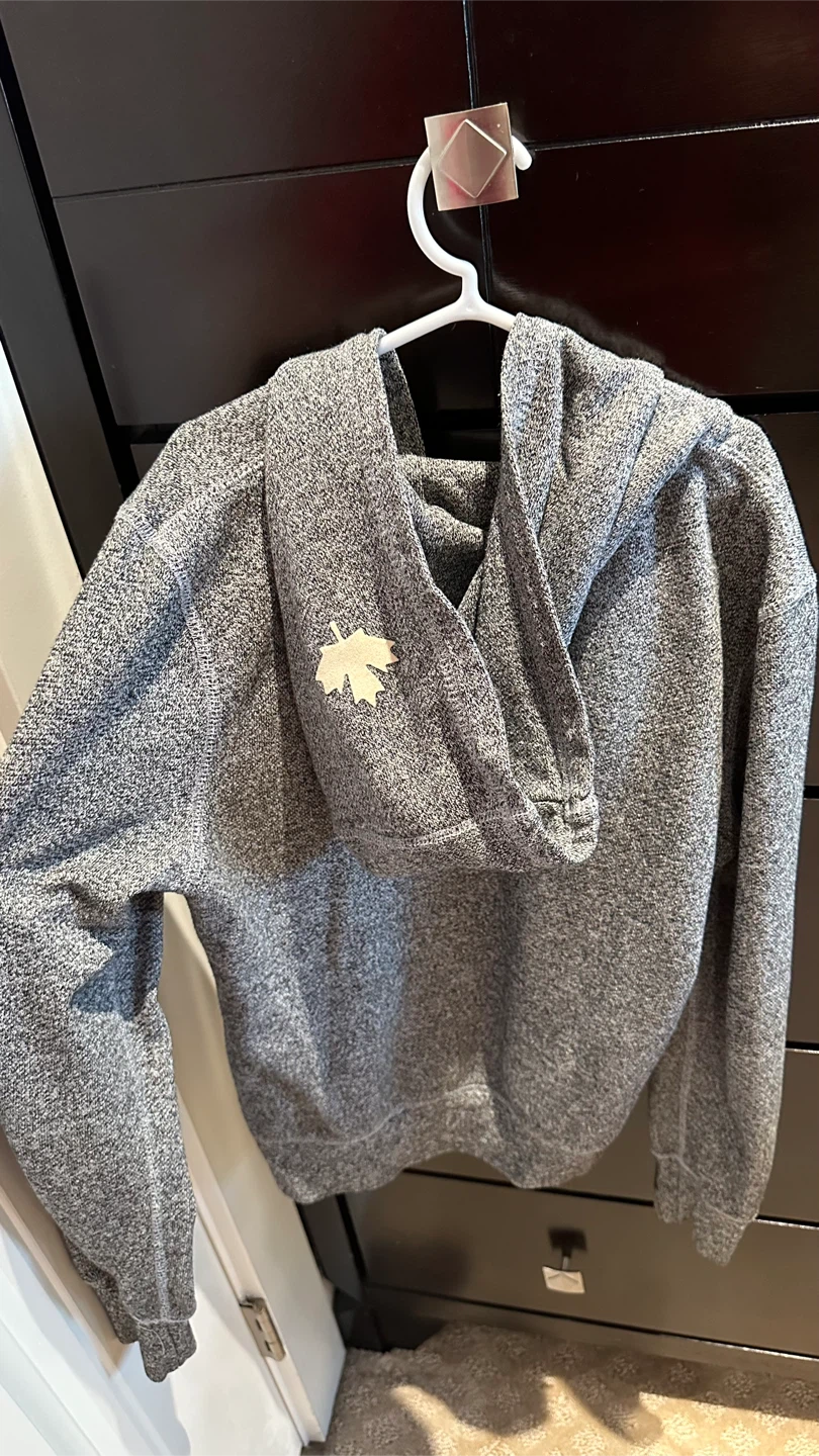 Roots Kids Grey Full Zip Hoodie - Size L (9-10 yrs) - photo 3