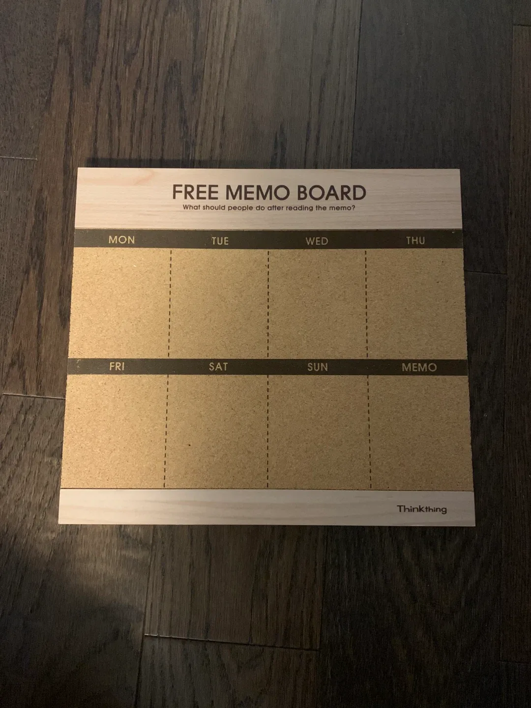 Cork Memo Board thumbnail