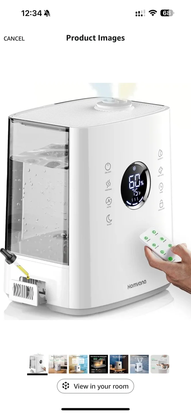 Homvana Hybrid Ultrasonic Humidifier H111 thumbnail