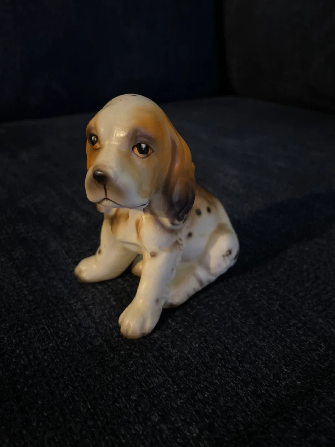 Vintage Ceramic Dog Figurine - Made in Japan thumbnail