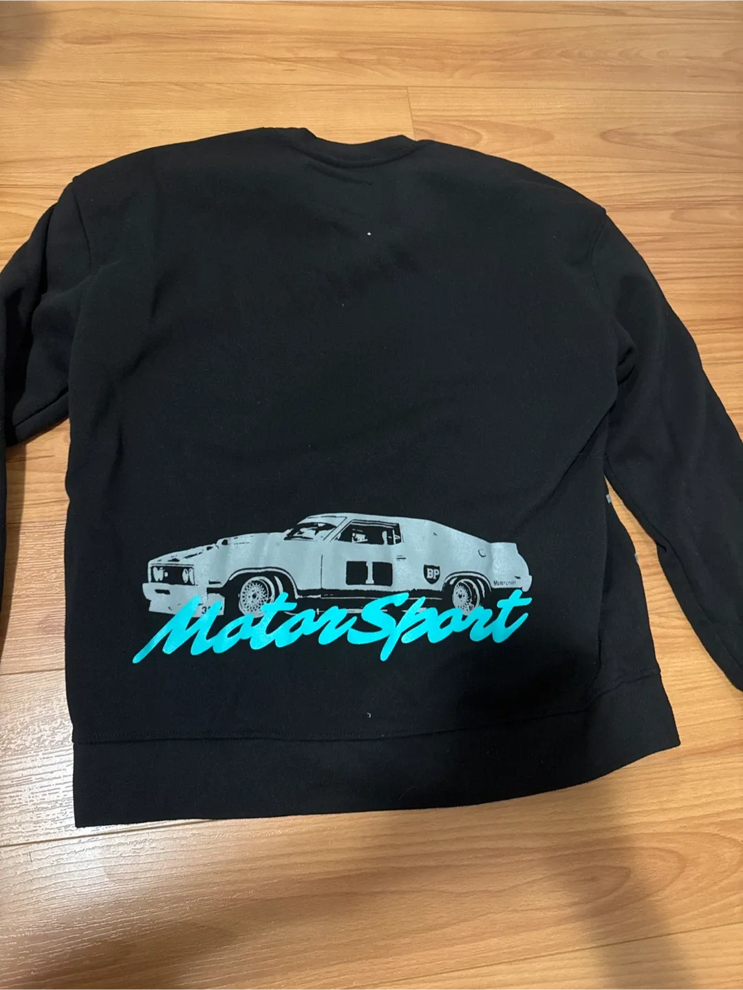 Motorsport Black Graphic Sweatshirt image indicator(2)