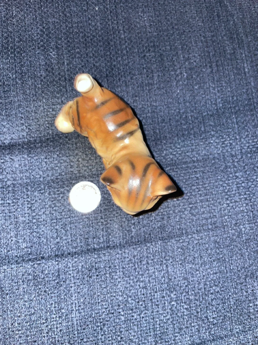 Vintage Ceramic Kitten Figurine image indicator(6)