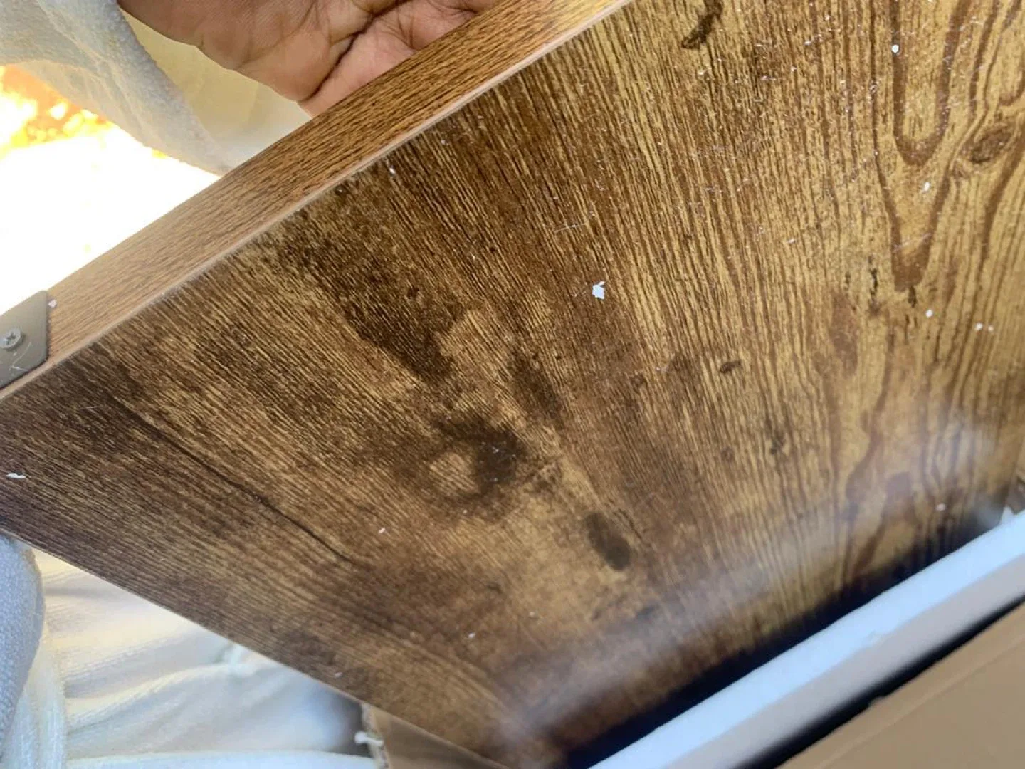 Farmhouse End Table Set of 1, Rustic Brown image indicator(4)