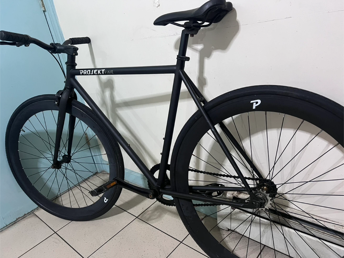 Projekt Kixie Black Fixed Gear Bike - photo 2