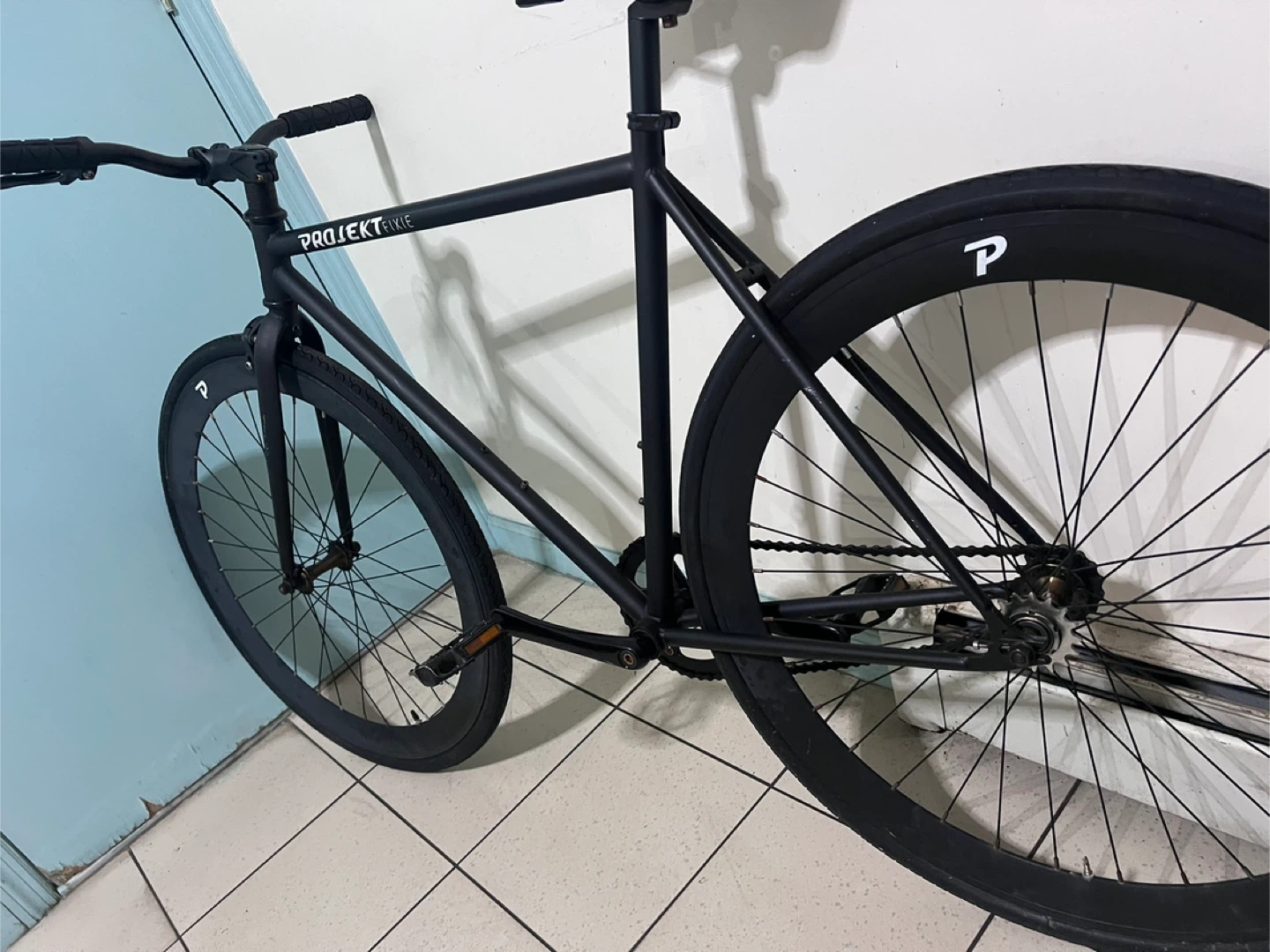 Projekt Kixie Black Fixed Gear Bike - photo 4
