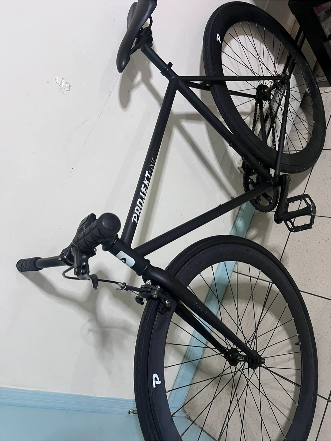 Projekt Kixie Black Fixed Gear Bike - photo 3