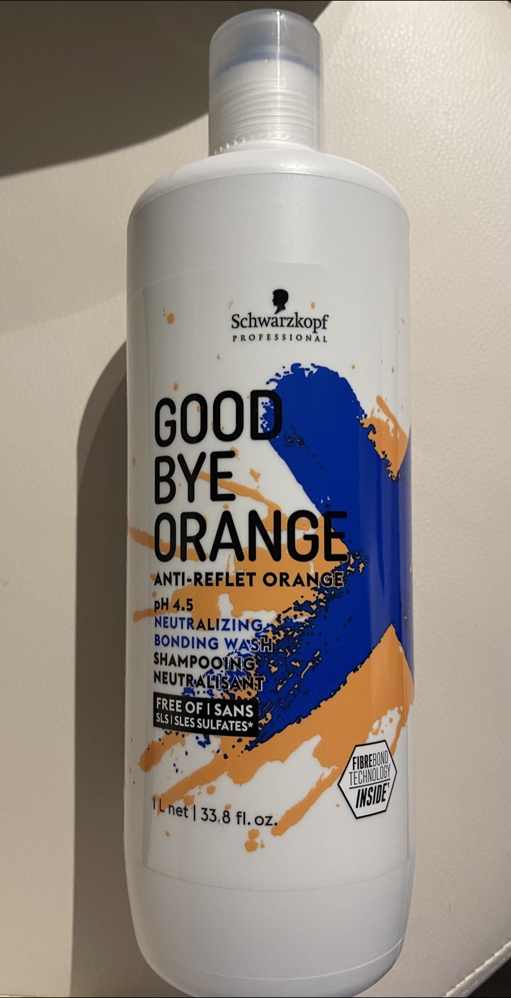 Schwarzkopf Goodbye Orange Shampoo 1L