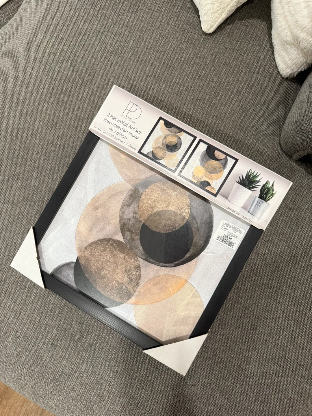 New 2-Piece Wall Art Set - 12x12 inch image indicator(3)